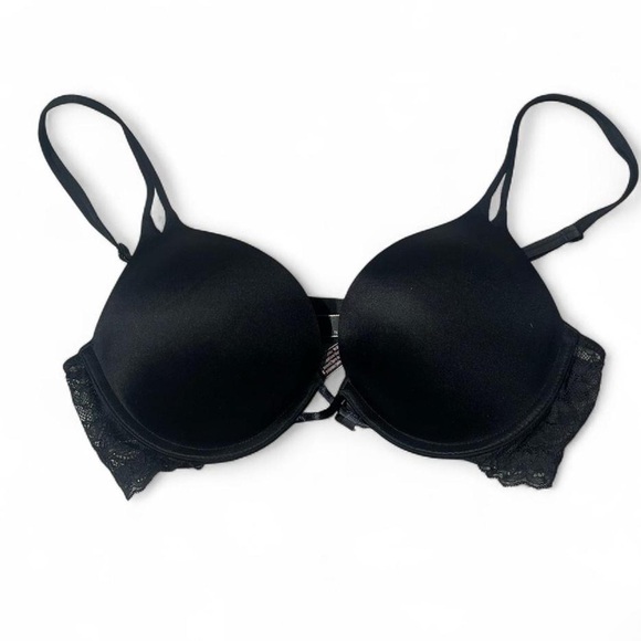 Victoria's Secret Other - Victoria's Secret Bombshell Bra 34B
Plunge Black Adds 2 Cups